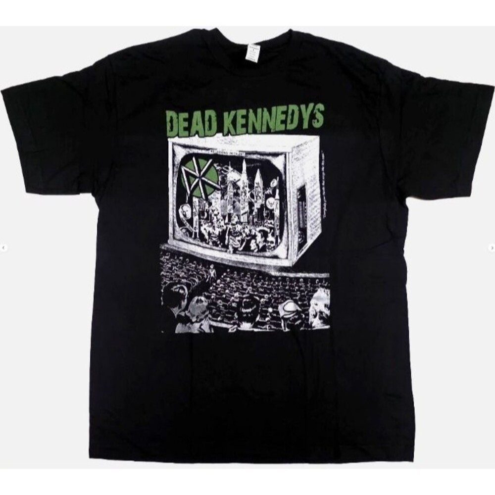 DEAD KENNEDYS T-shirt Hardcore American Punk Rock Tee Adult Men's Black New S